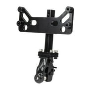 PETSOLA Adjustable Drop Hitch Trailer Hitch Bracket RC Trailer Hook for 1:6 Scale RC Crawler Car Truck Toy Hobby Accessories Black